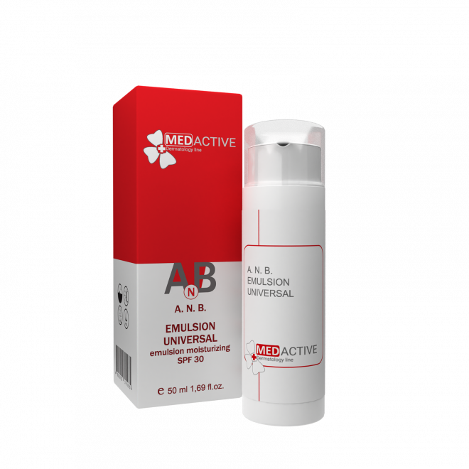 Универсальная увлажняющая эмульсия SPF-30 MedActive A.N.B. Emulsion Universal